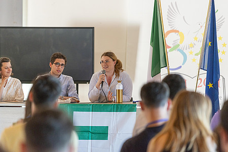 202404_Ventotene Forum Italy_JEF Vorsitzende