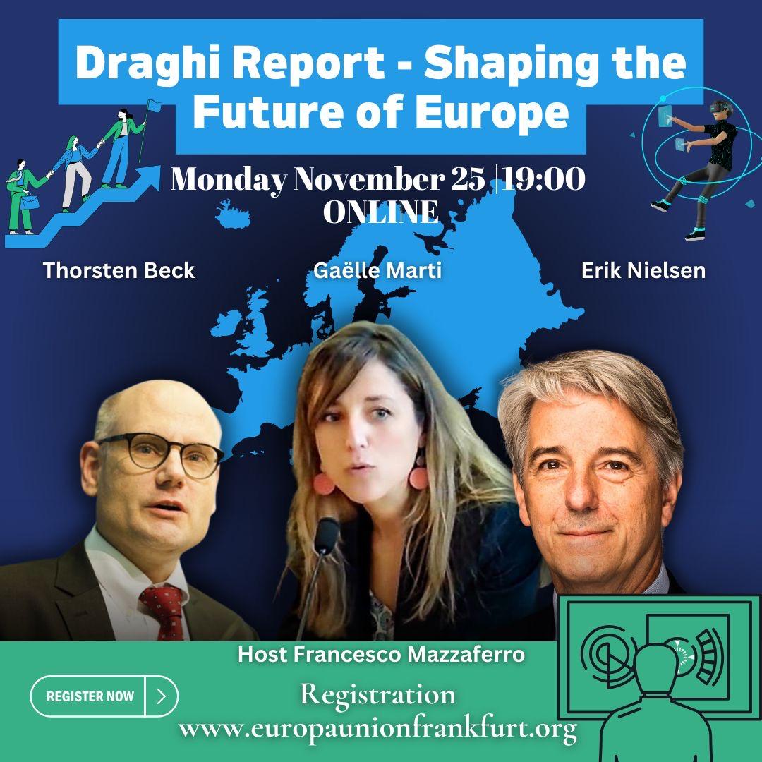Online-Expertengespräch zum Draghi-Report am 25.11.2024- EUD
